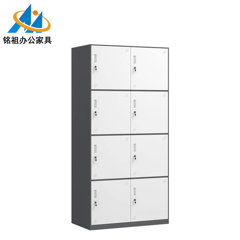 灰白八门衣柜